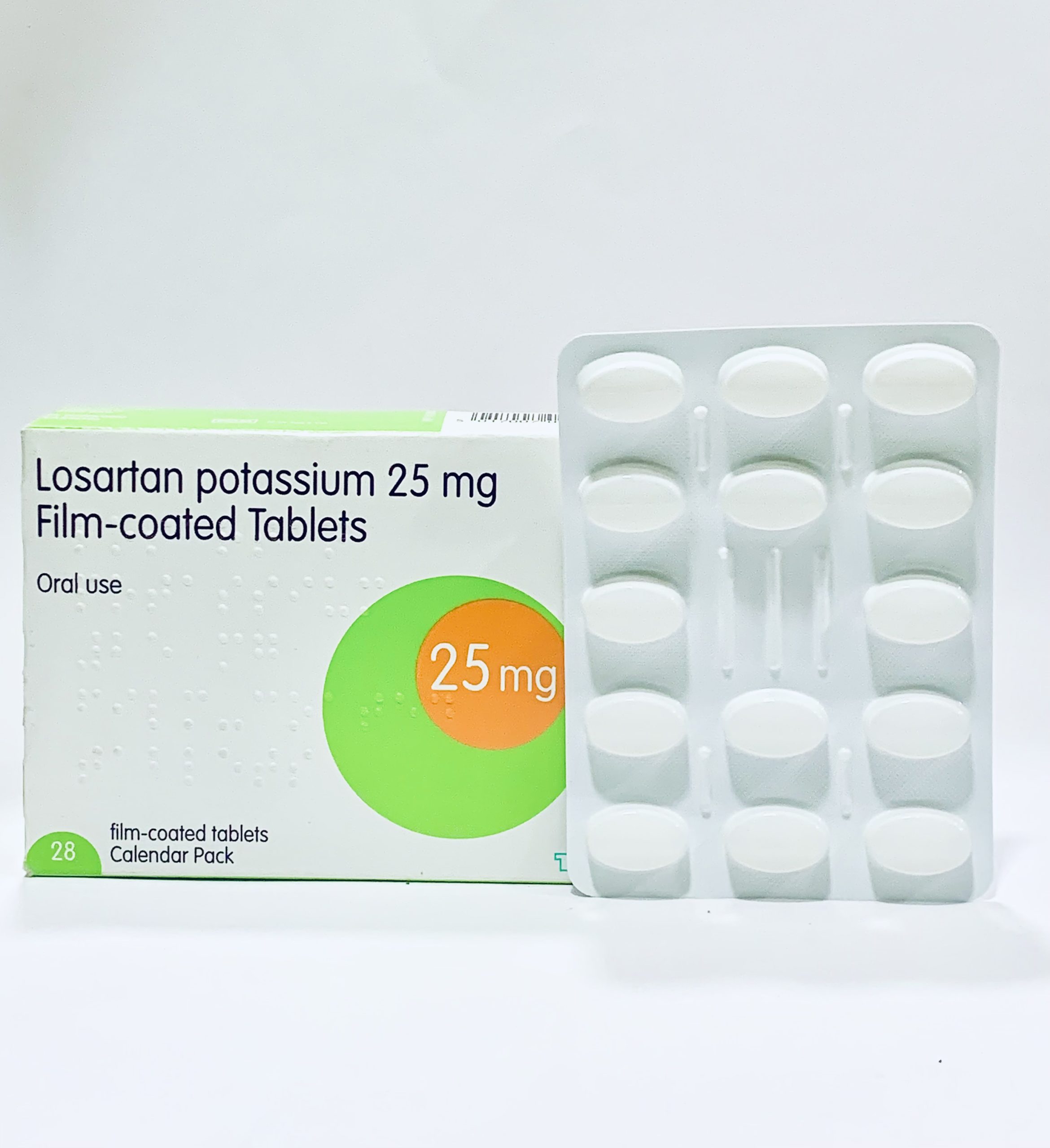 Teva Losartan 25mg Potassium Tablet x28 | MedeC23 - Jumarald Pharmacy & Wellness Teva Losartan 25mg Potassium Tablet x28 | MedeC23