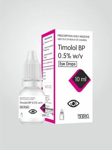 Timolol BP 0.5% w/v Eye Drops