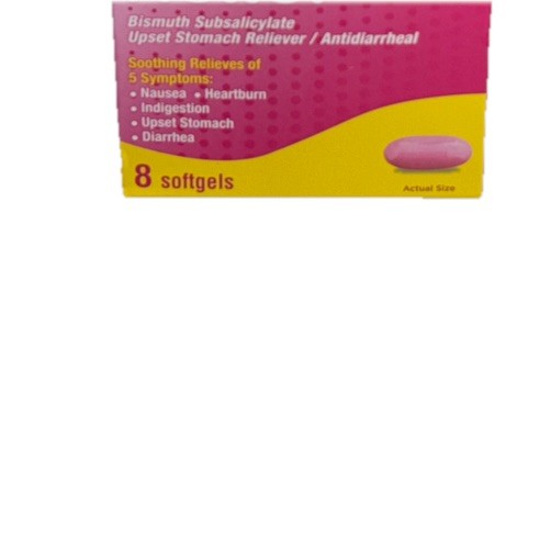 ValuRx Stomach Relief-Upset Stomach ReliefDiarrheaNausea-8 Softgels-NEW - Jumarald Pharmacy & Wellness ValuRx Stomach Relief-Upset Stomach Relief/Diarrhea/Nausea-8 Softgels-NEW