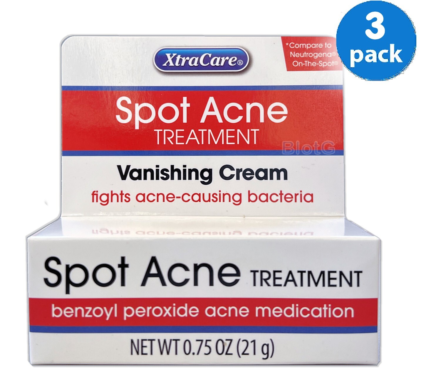 XtraCare Spot On ACNE Treatment Vanishing Cream Ointment 075oz For Acne On Sale - Jumarald Pharmacy & Wellness XtraCare Spot On ACNE Treatment Vanishing Cream Ointment 0.75oz For Acne On Sale